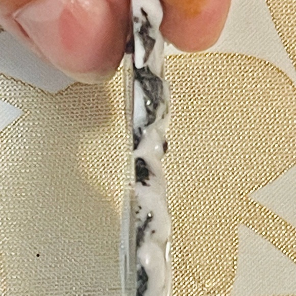 Sterling silver dalmatian jasper Gemstone Dog Puppy Prendant Sz 2” kids jewelry - Picture 3 of 6